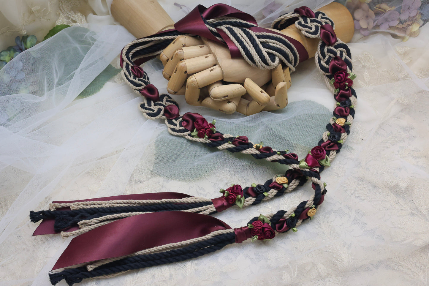 Ready-to-Ship Handfasting Cord – One of a Kind -  Infinity Tie No.1