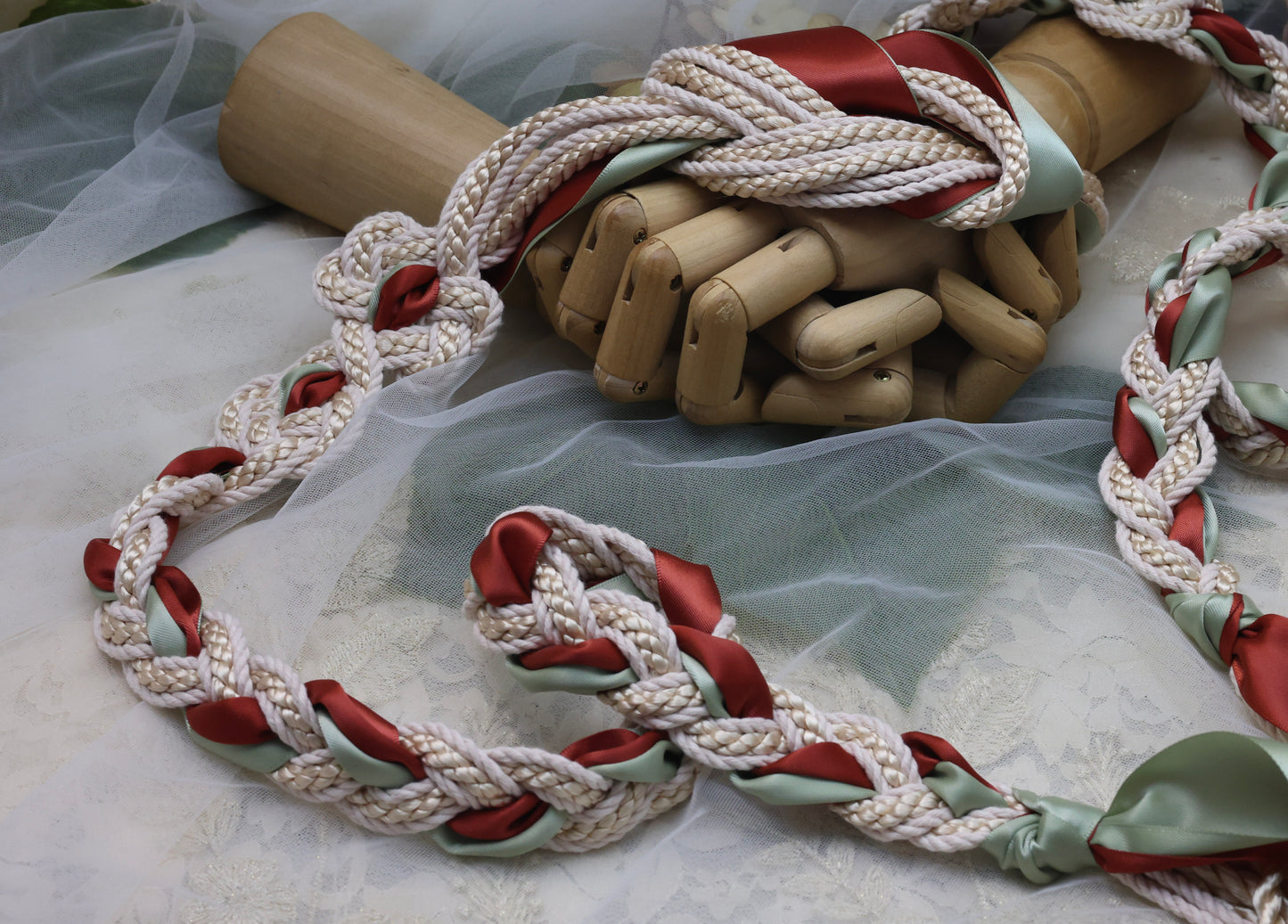 Ready-to-Ship Handfasting Cord – One of a Kind -  Magdalene Infinity Tie No.1