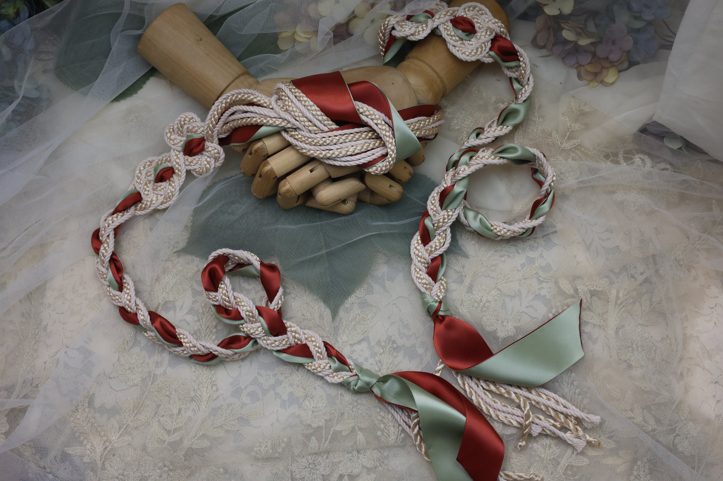 Ready-to-Ship Handfasting Cord – One of a Kind -  Magdalene Infinity Tie No.1