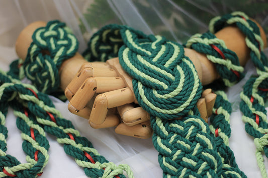 Ready-to-Ship Handfasting Cord – One of a Kind -  Nine Knot No.2