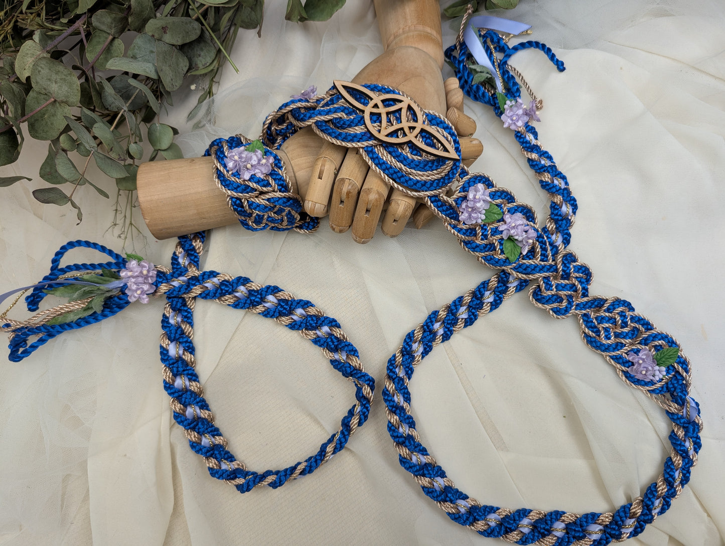 Ready-to-Ship Handfasting Cord – One of a Kind - Nine Knot Serch Bythol