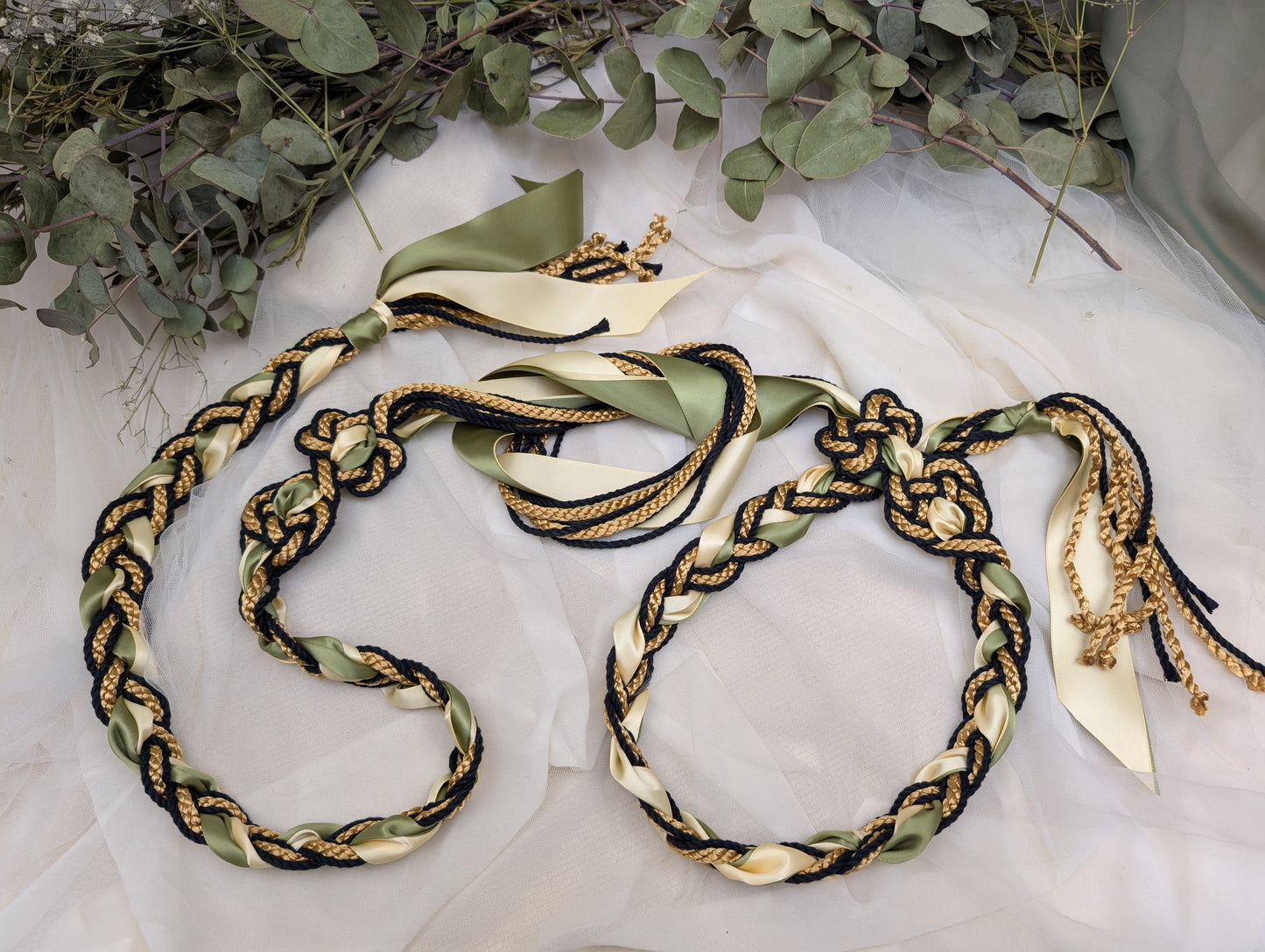 Ready-to-Ship Handfasting Cord – One of a Kind - Magdalene Infinity Tie