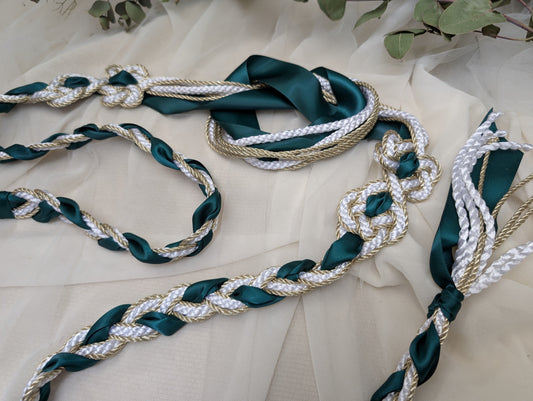 Ready-to-Ship Handfasting Cord – One of a Kind - Magdalene Infinity Tie