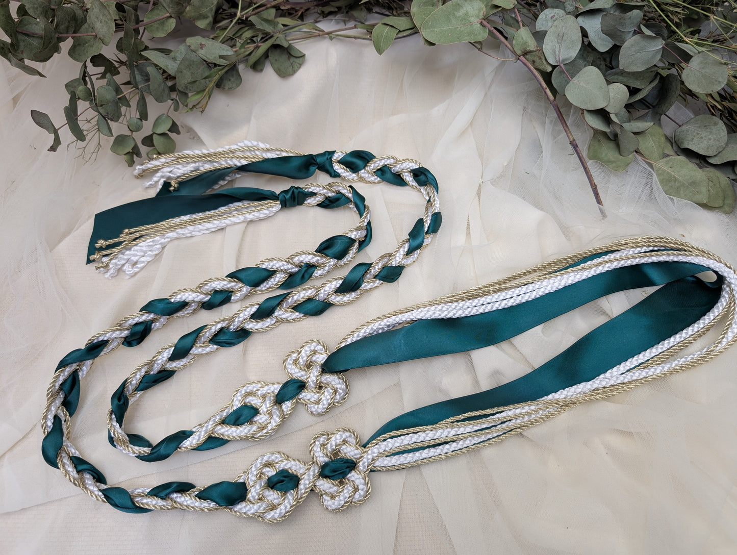 Ready-to-Ship Handfasting Cord – One of a Kind - Magdalene Infinity Tie