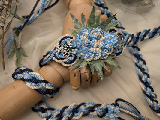 Ready-to-Ship Handfasting Cord – One of a Kind - Bloom