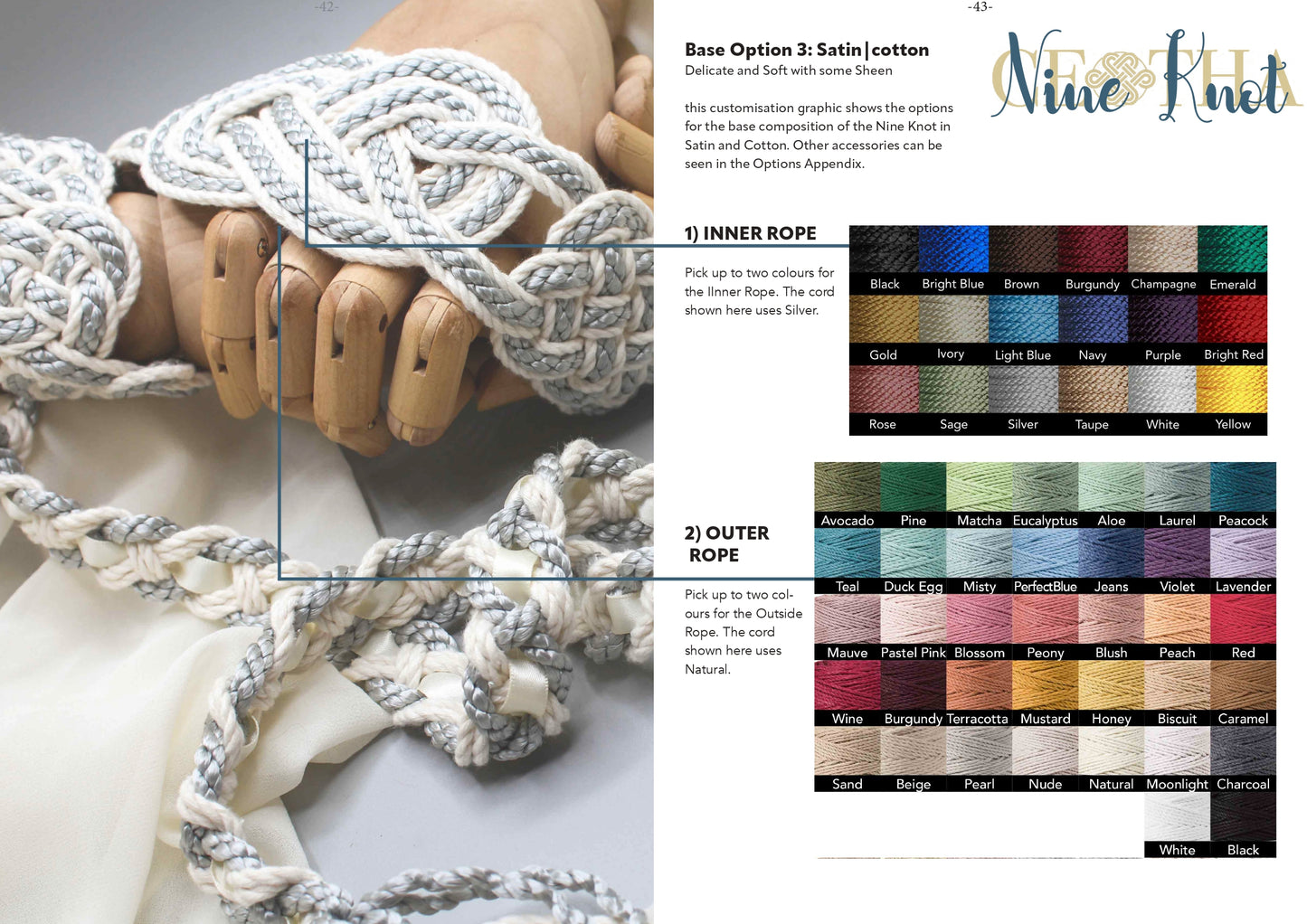 Nine Knot - Purple Bronze