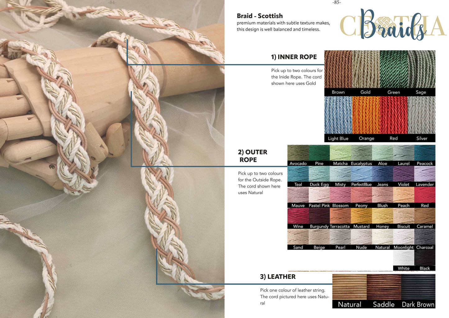 Celtic Braid - Loch and Leather