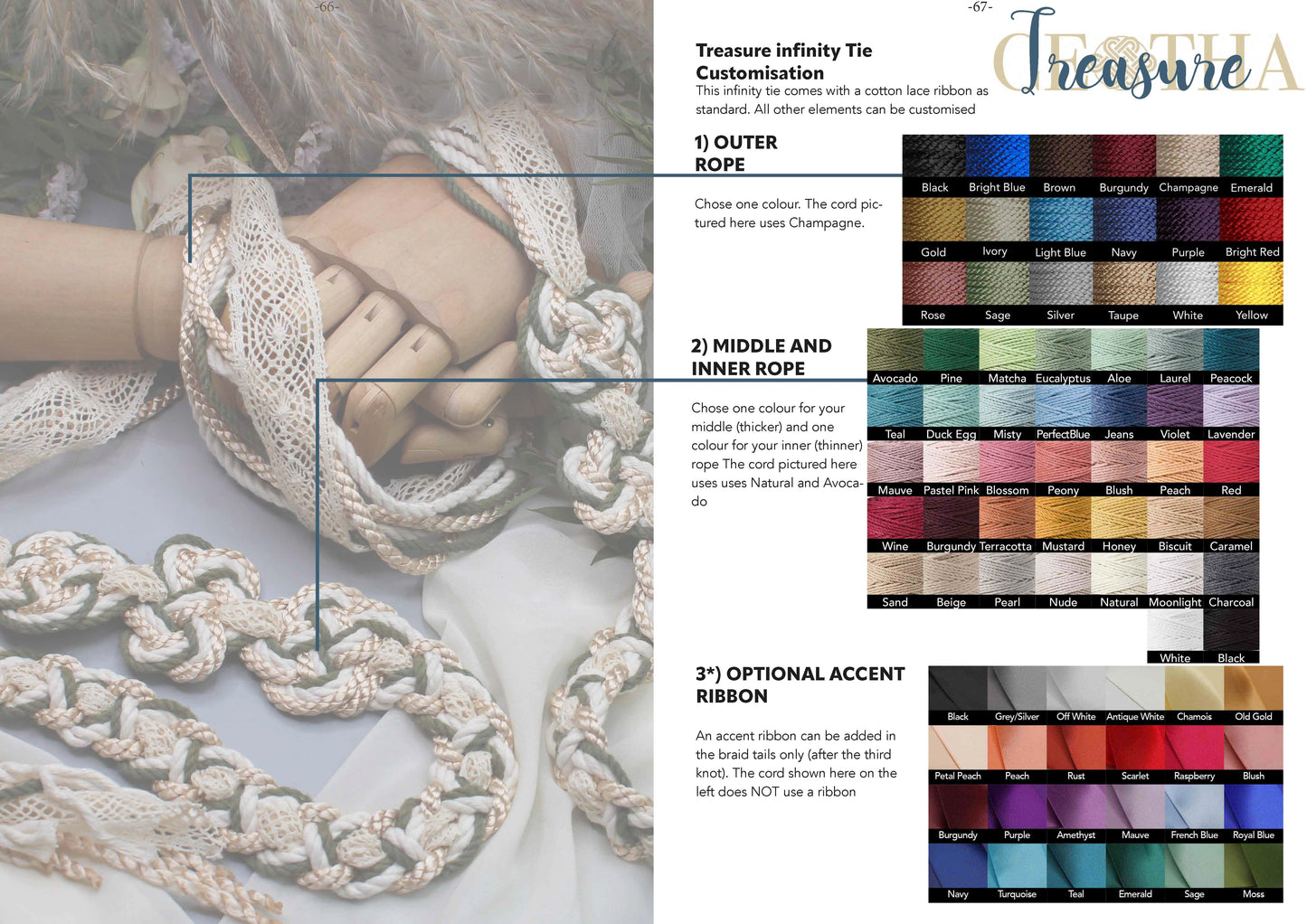 Treasure Infinity Tie - Bridal