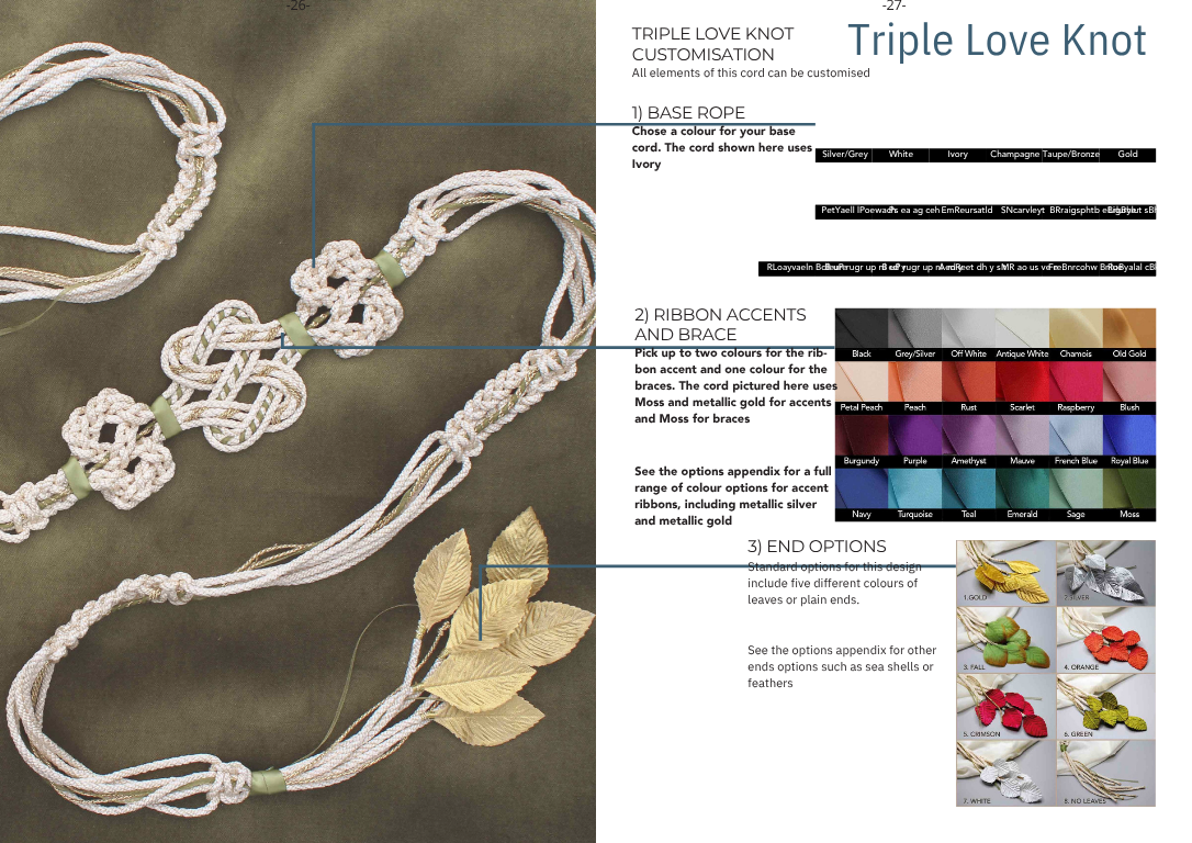 Triple Love Knot - Beach