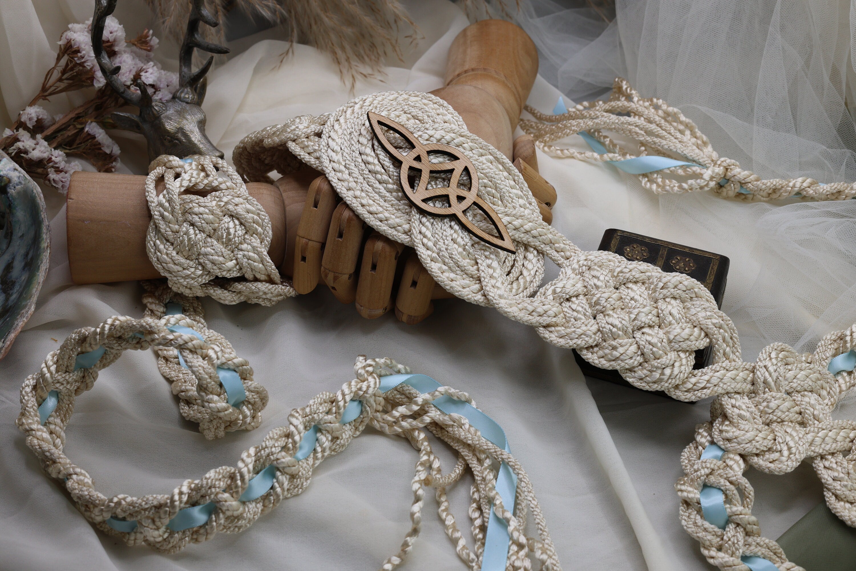 Handfasting factory Cords - 2 Hearts Knot